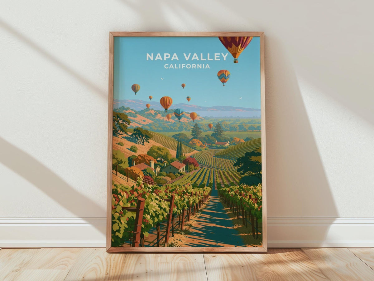 Napa Valley Poster - WanderWall