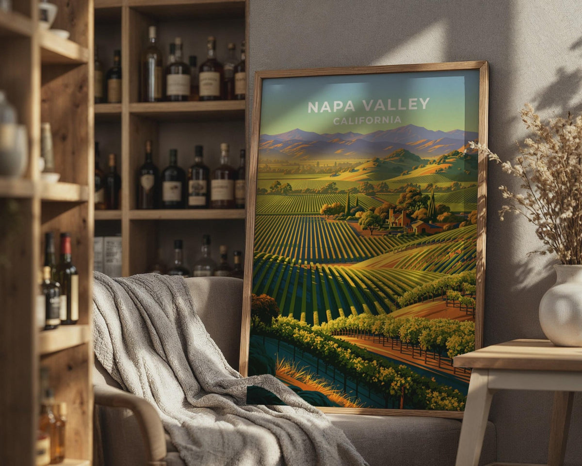 Napa Valley Poster - WanderWall