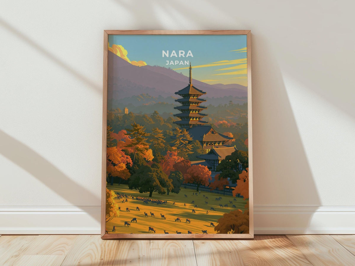 Nara Poster - WanderWall