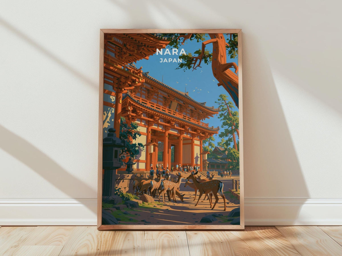 Nara Poster - WanderWall