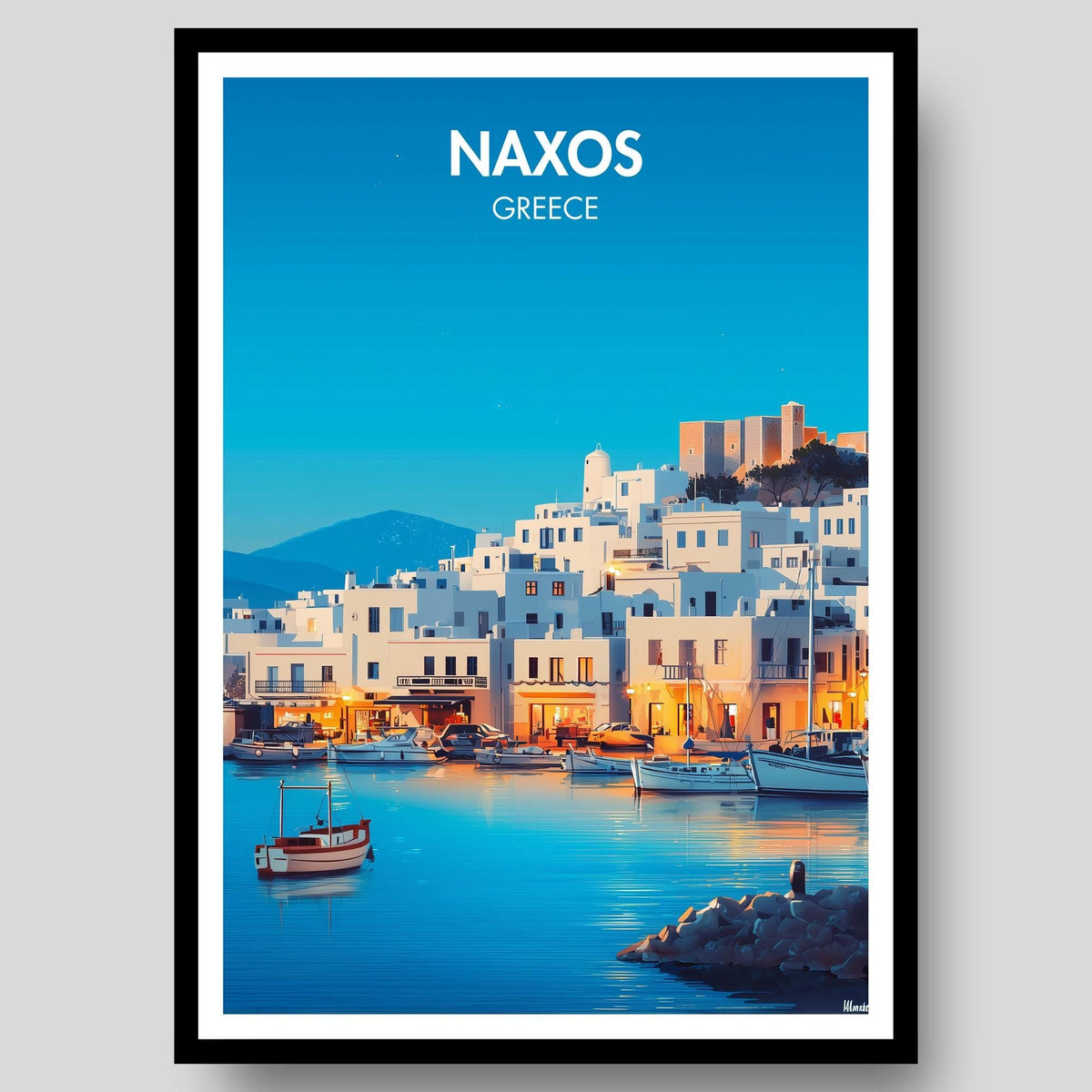 Naxos Poster - WanderWall