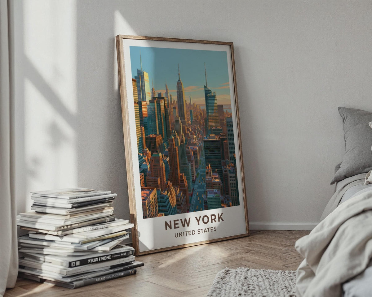 New York Poster - WanderWall