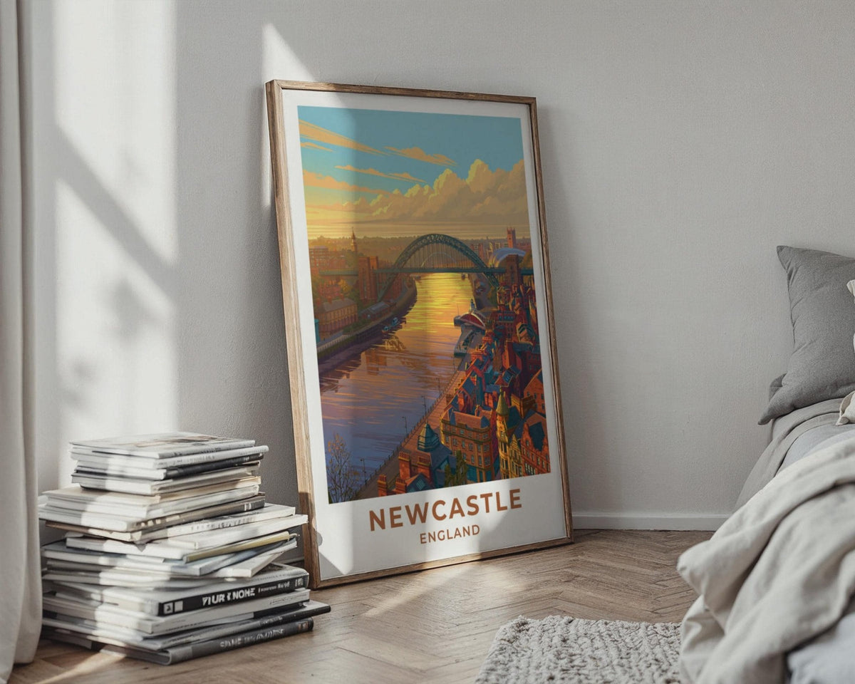 Newcastle Poster - WanderWall