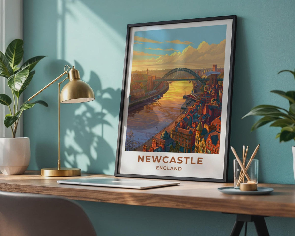Newcastle Poster - WanderWall