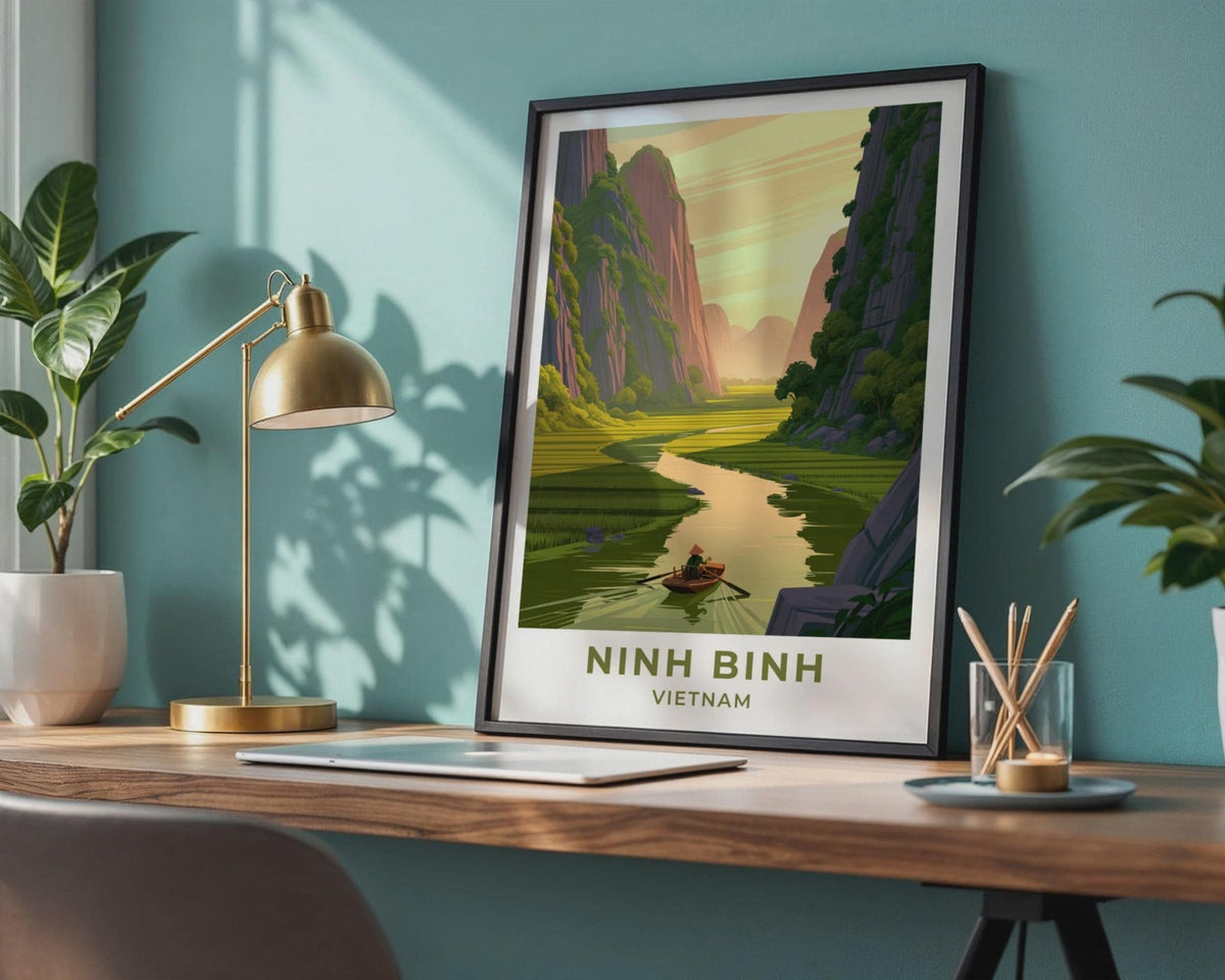 Ninh Binh Poster - WanderWall