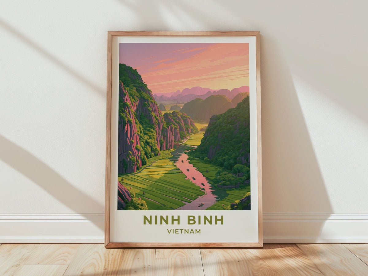 Ninh Binh Poster - WanderWall