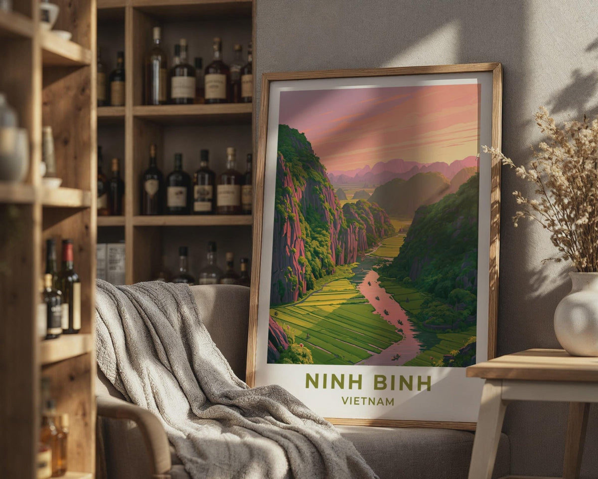 Ninh Binh Poster - WanderWall