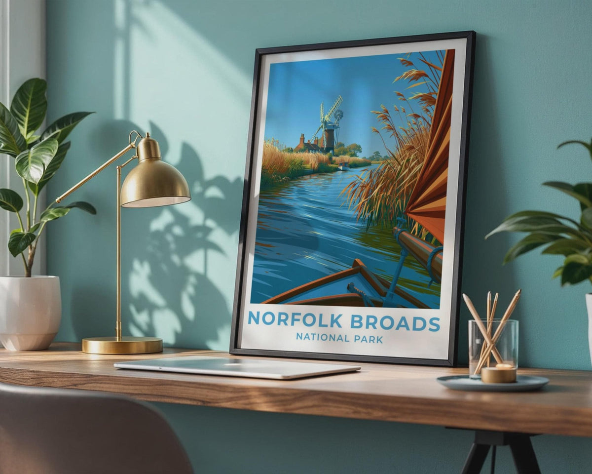 Norfolk Broads Poster - WanderWall