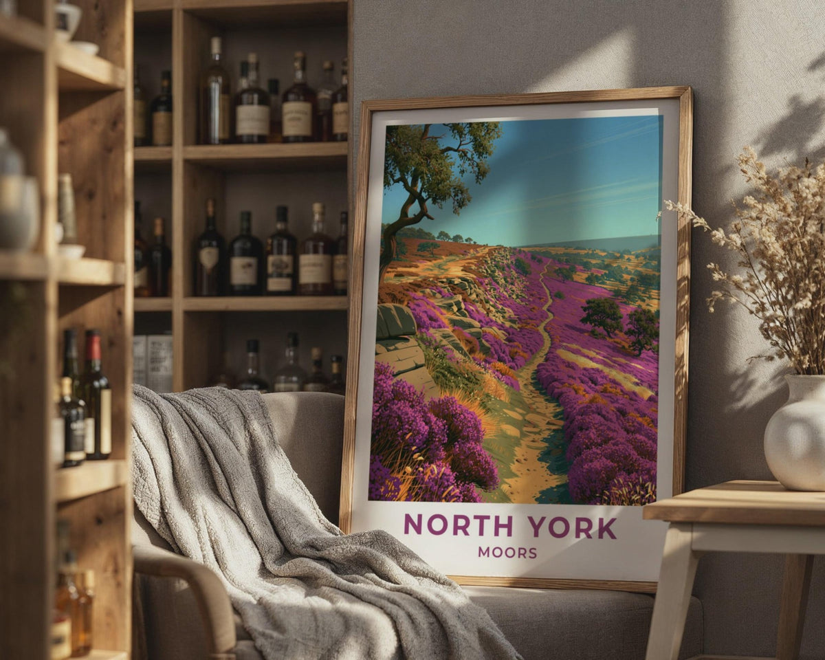 North York Moors Poster - WanderWall