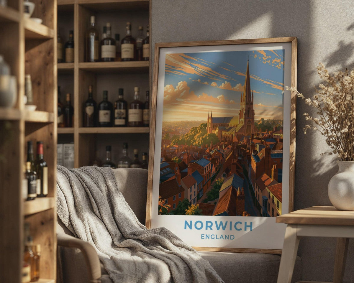 Norwich Cathedral Poster - WanderWall