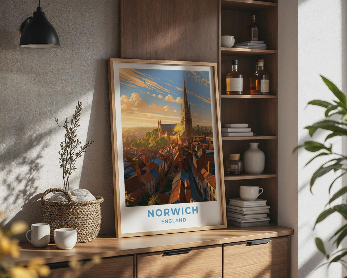 Norwich Cathedral Poster - WanderWall