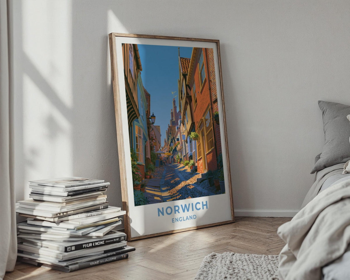 Norwich Poster - WanderWall