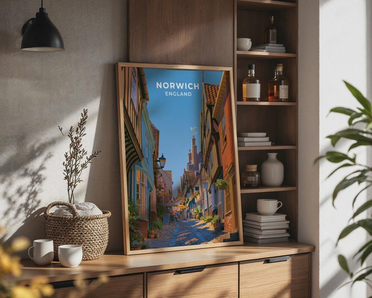 Norwich Poster - WanderWall