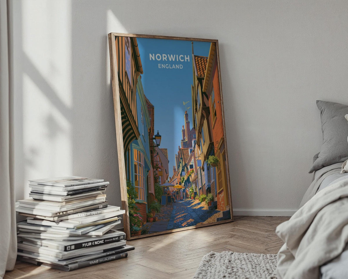 Norwich Poster - WanderWall