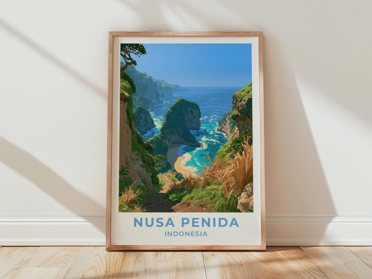 Nusa Penida Poster - WanderWall