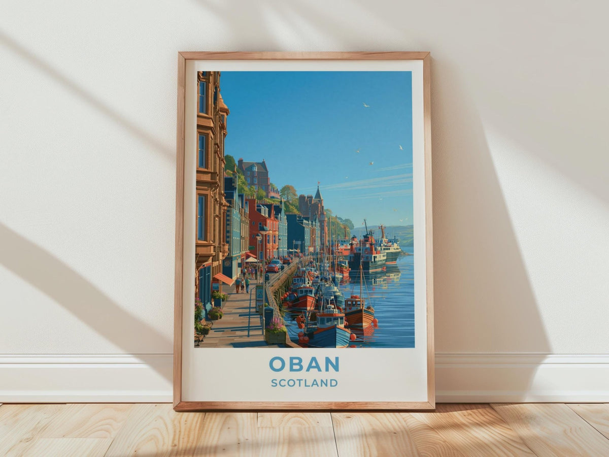 Oban Poster - WanderWall