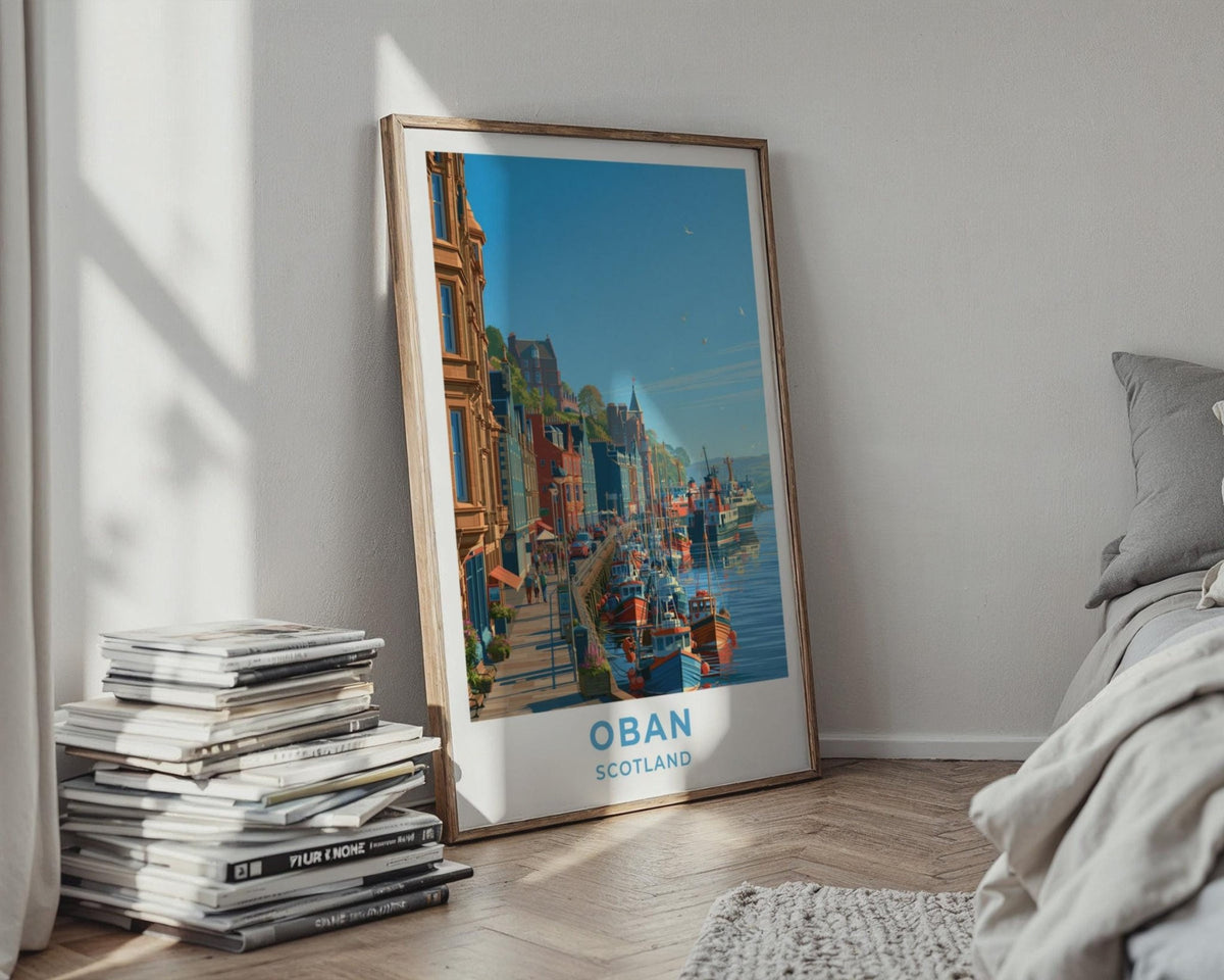 Oban Poster - WanderWall