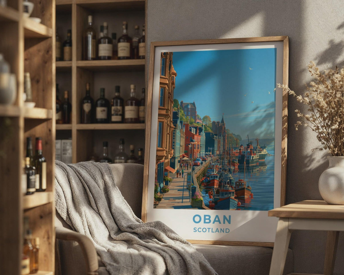 Oban Poster - WanderWall