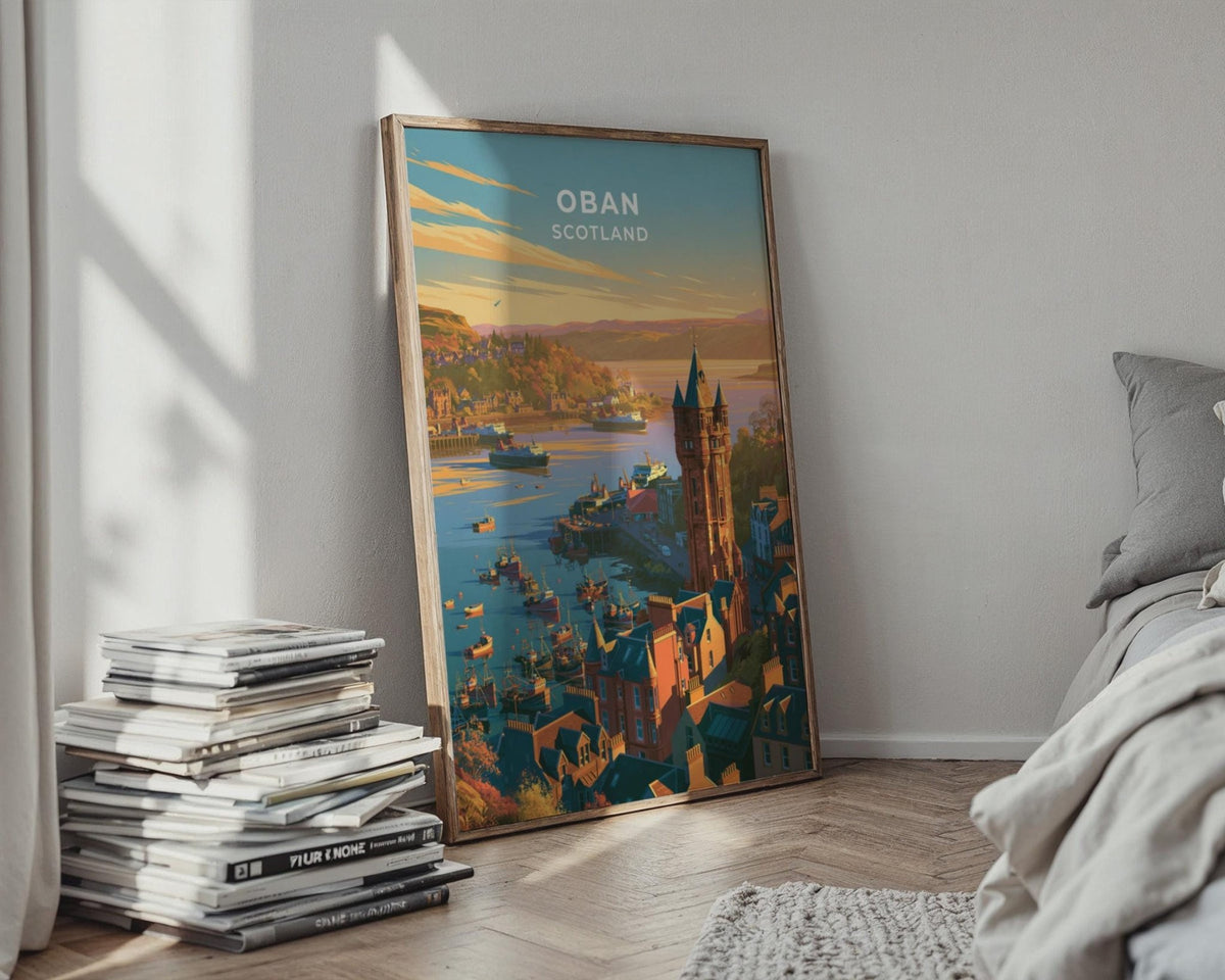 Oban Poster - WanderWall