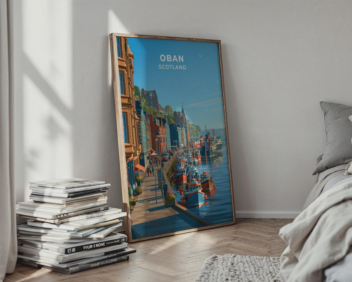 Oban Poster - WanderWall