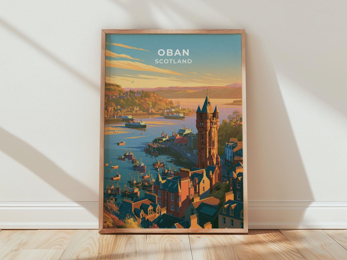 Oban Poster - WanderWall