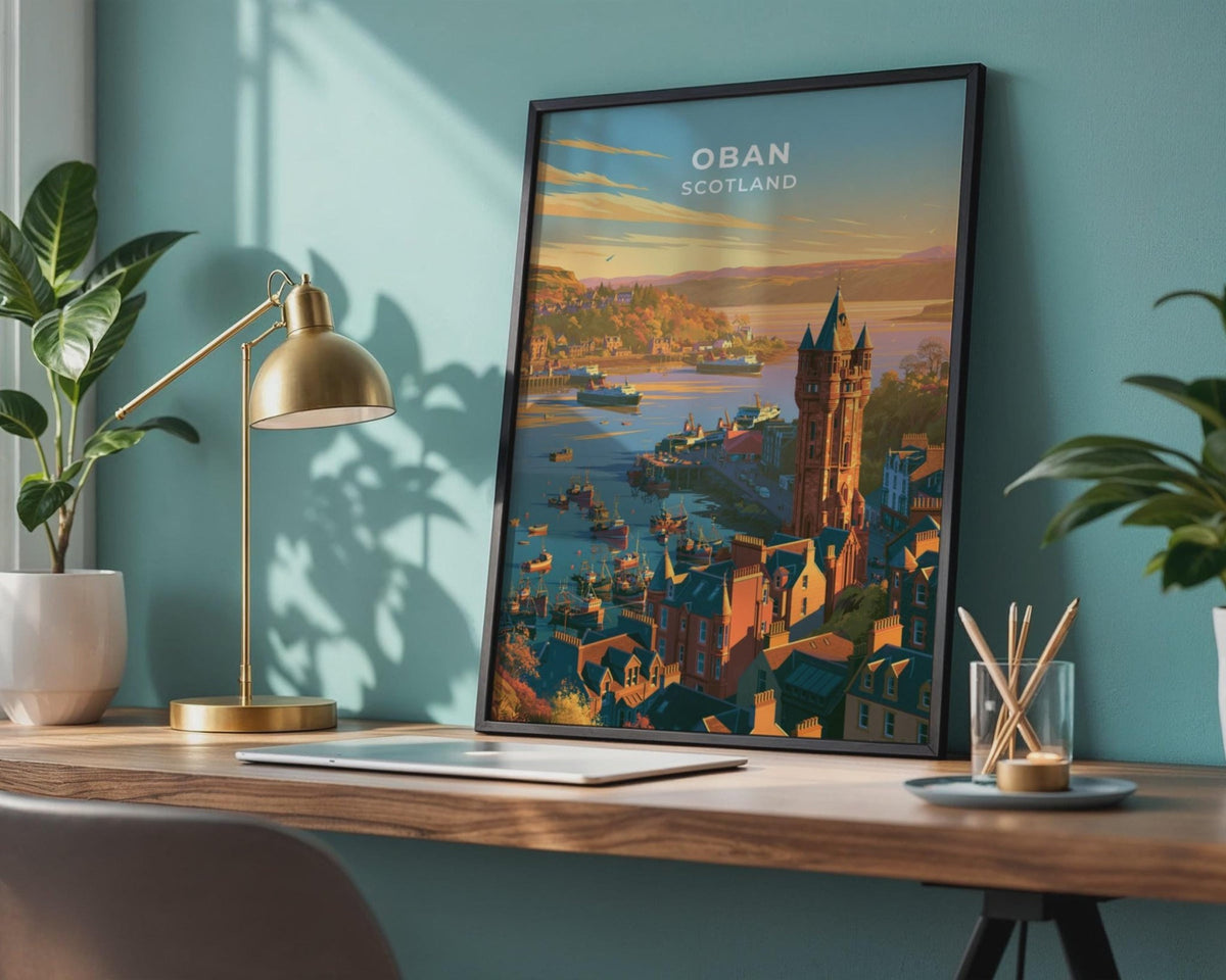 Oban Poster - WanderWall