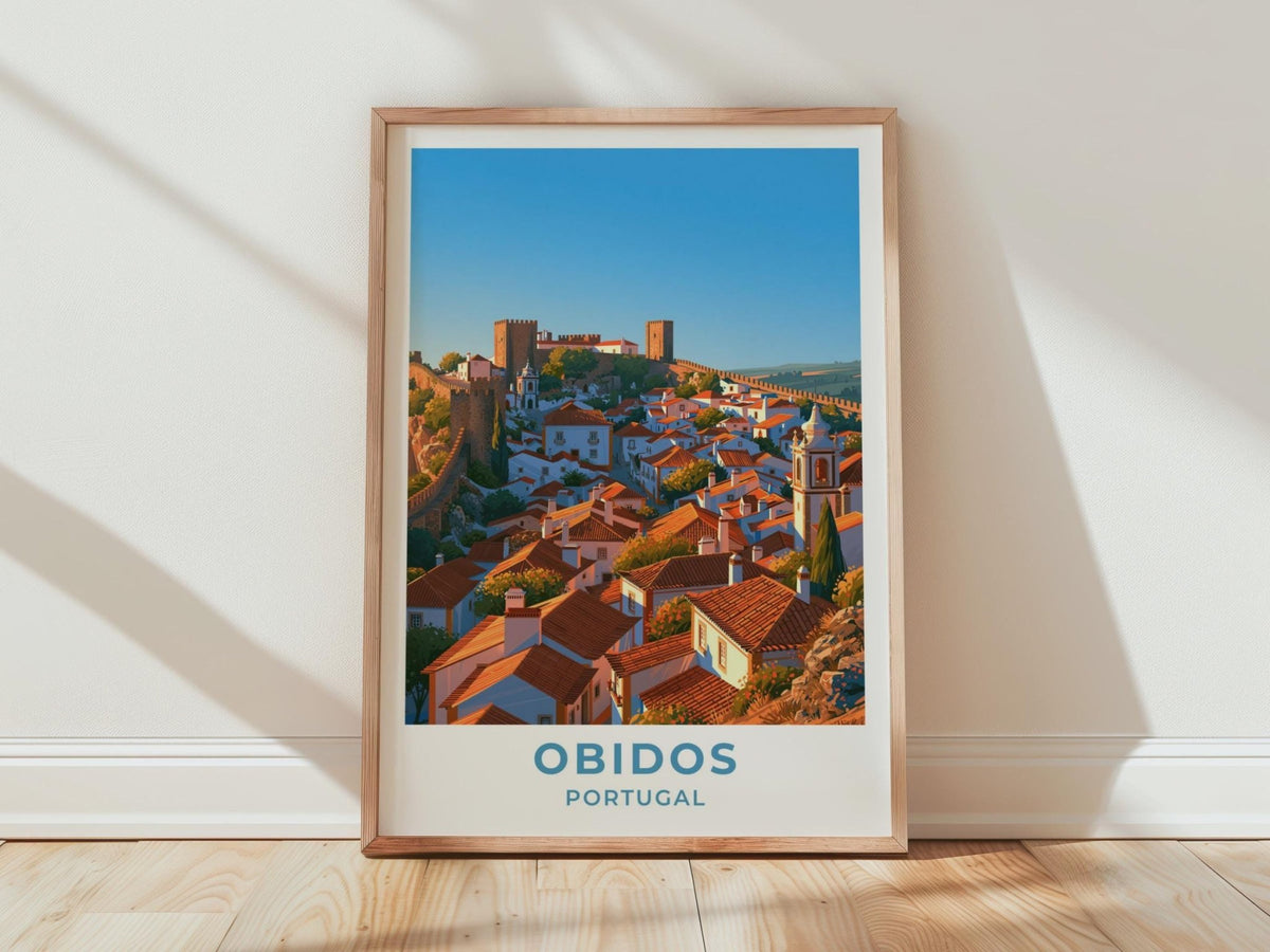 Obidos Poster - WanderWall