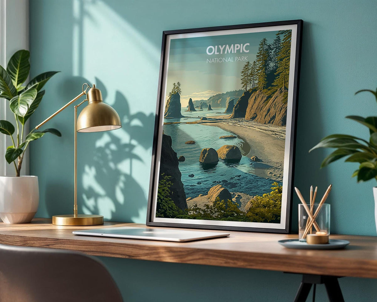 Olympic National Park Poster - WanderWall