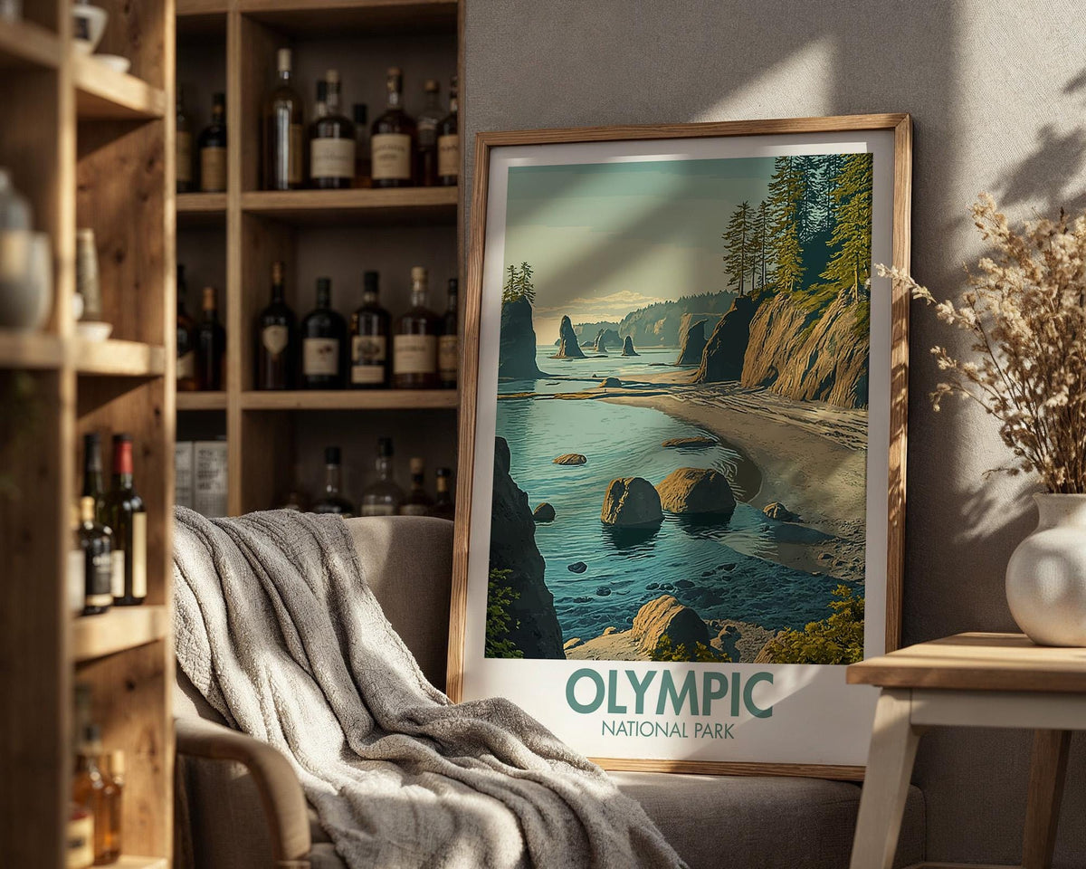 Olympic National Park Poster - WanderWall