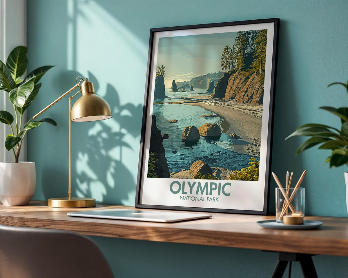 Olympic National Park Poster - WanderWall