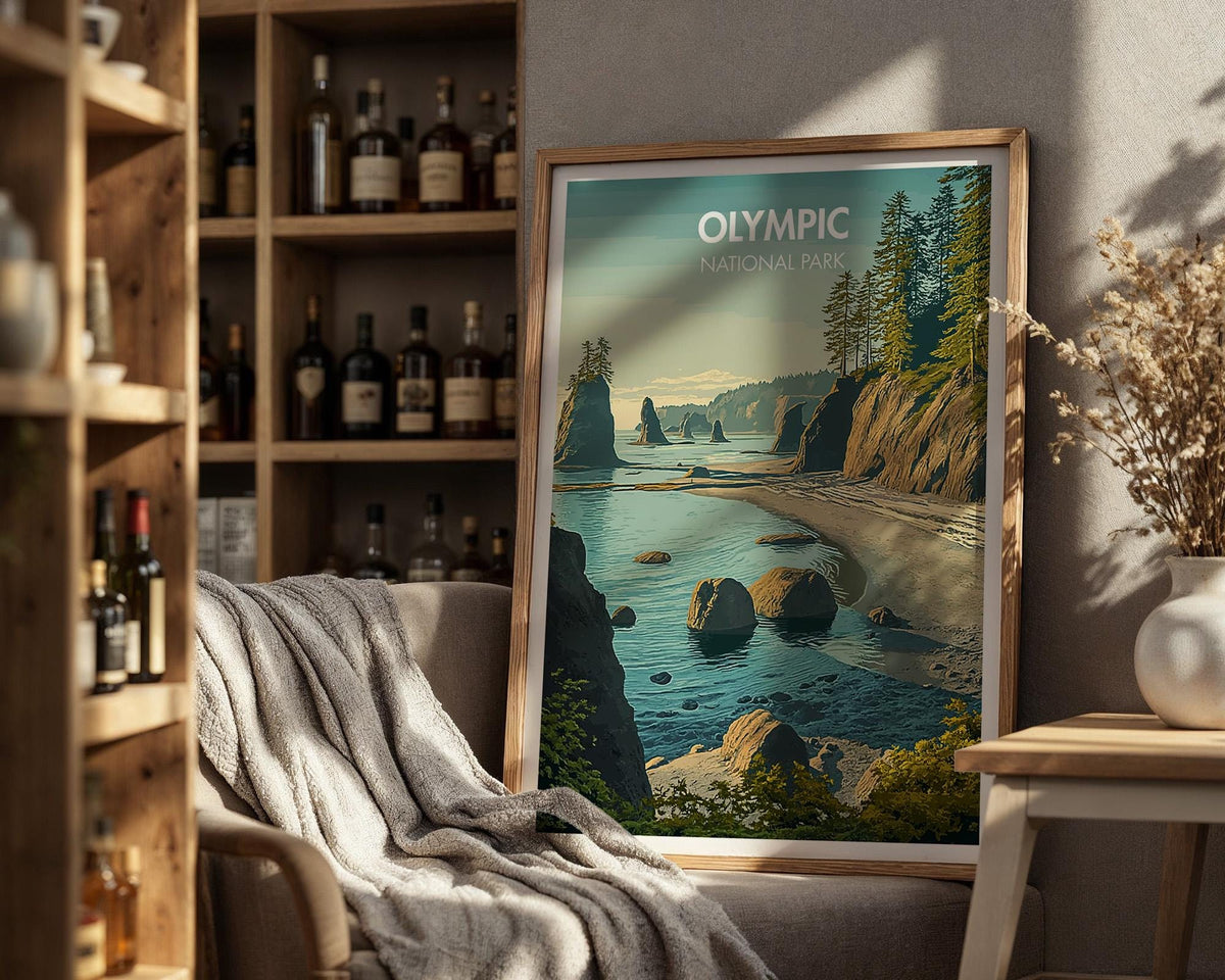Olympic National Park Poster - WanderWall