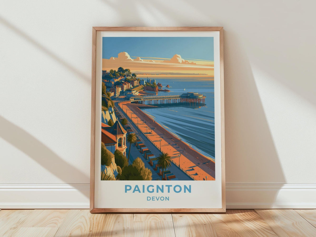 Paignton Poster - WanderWall