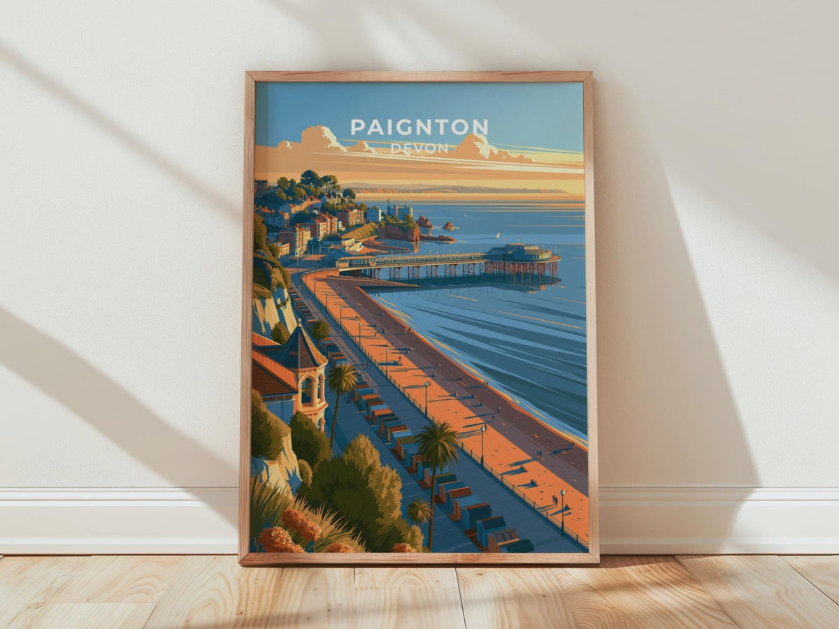 Paignton Poster - WanderWall