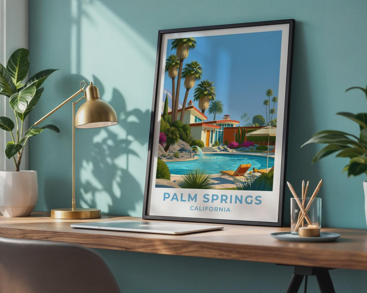 Palm Springs Poster - WanderWall