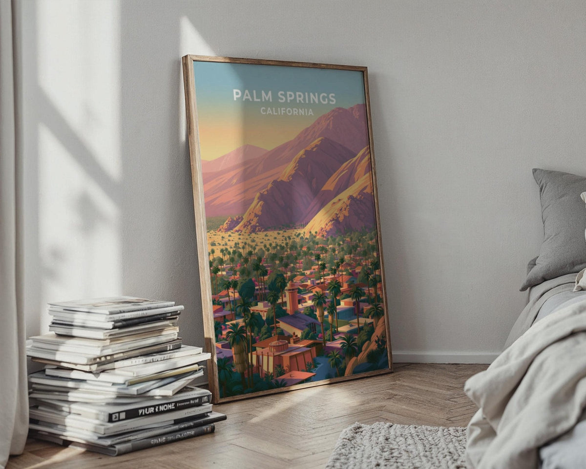Palm Springs Poster - WanderWall