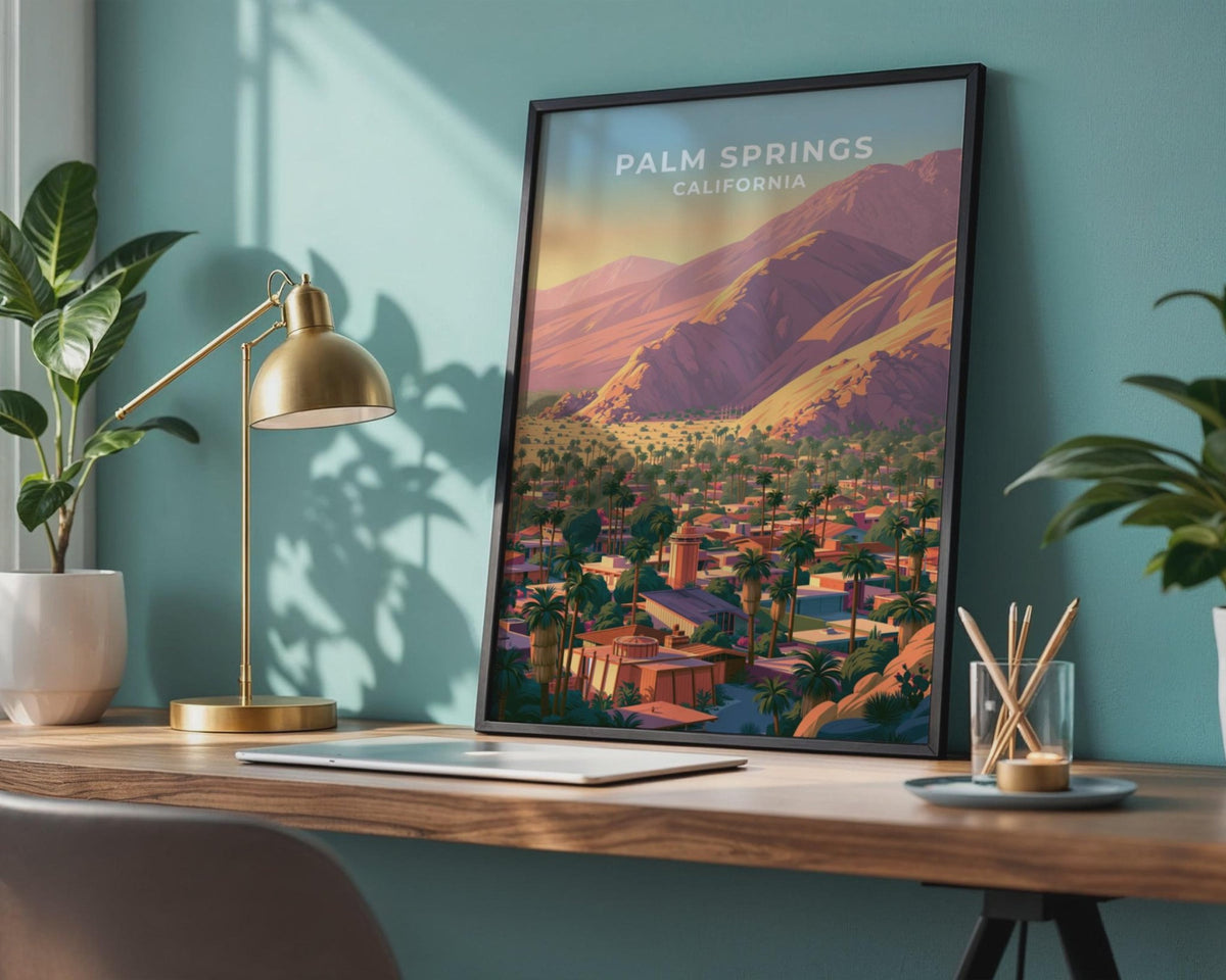 Palm Springs Poster - WanderWall