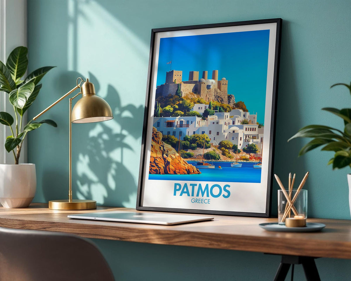 Patmos Poster - WanderWall