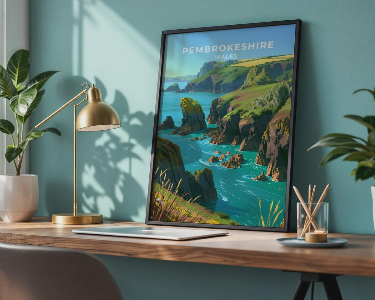 Pembrokeshire Poster - WanderWall