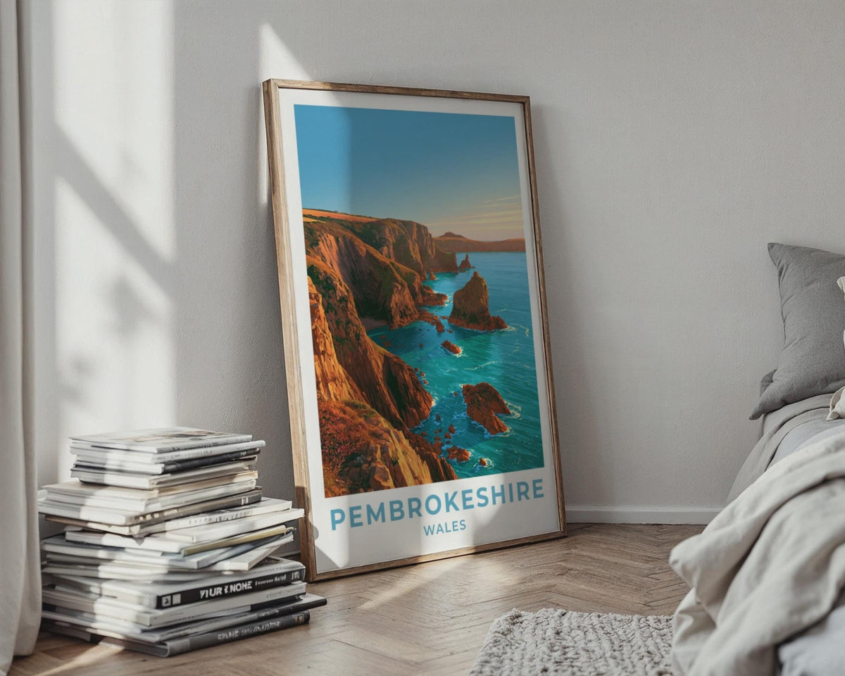 Pembrokeshire Poster - WanderWall