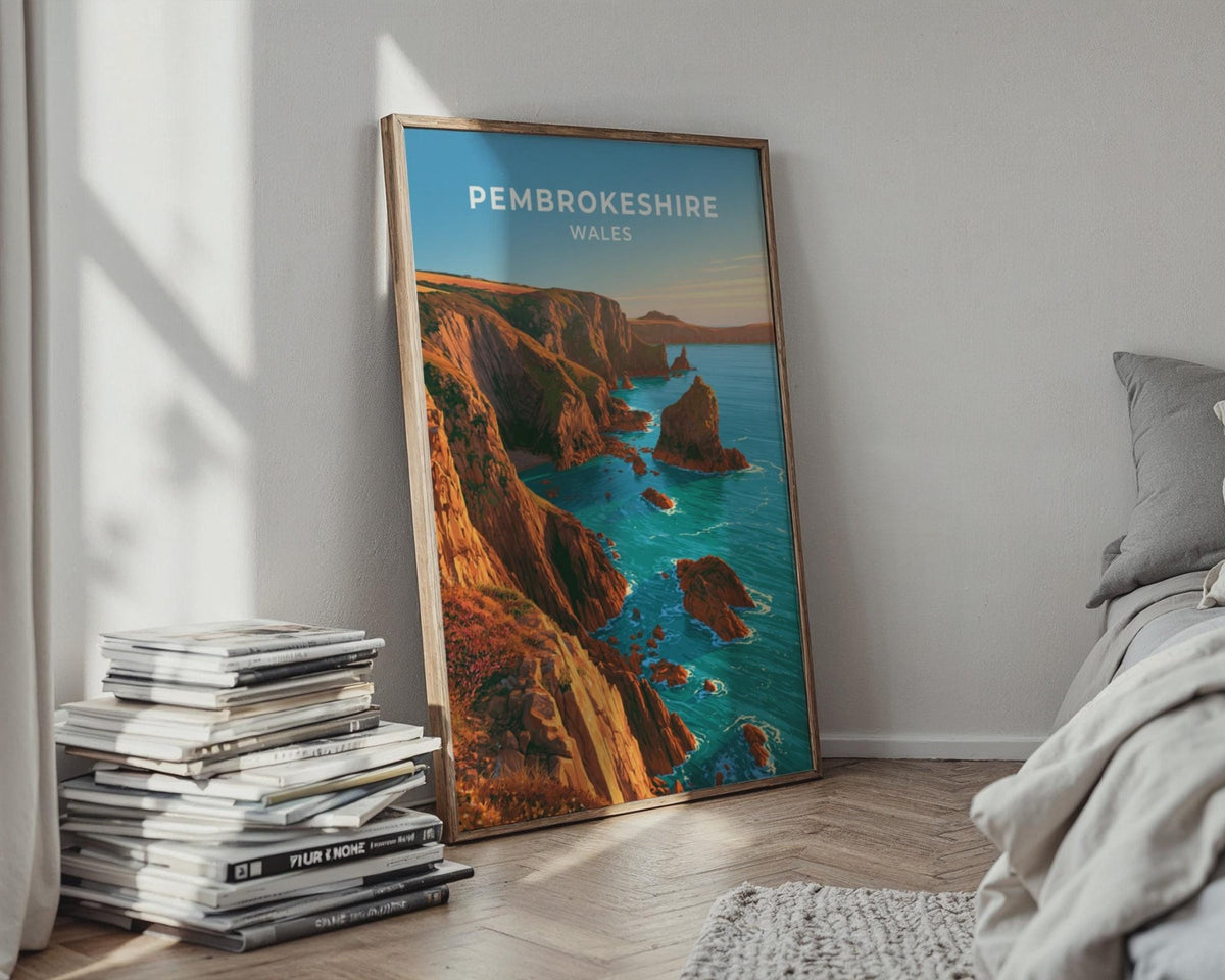 Pembrokeshire Poster - WanderWall
