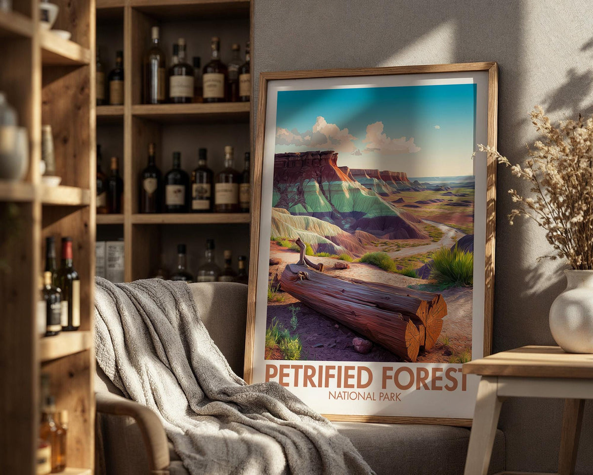Petrified Forest National Park Poster - WanderWall