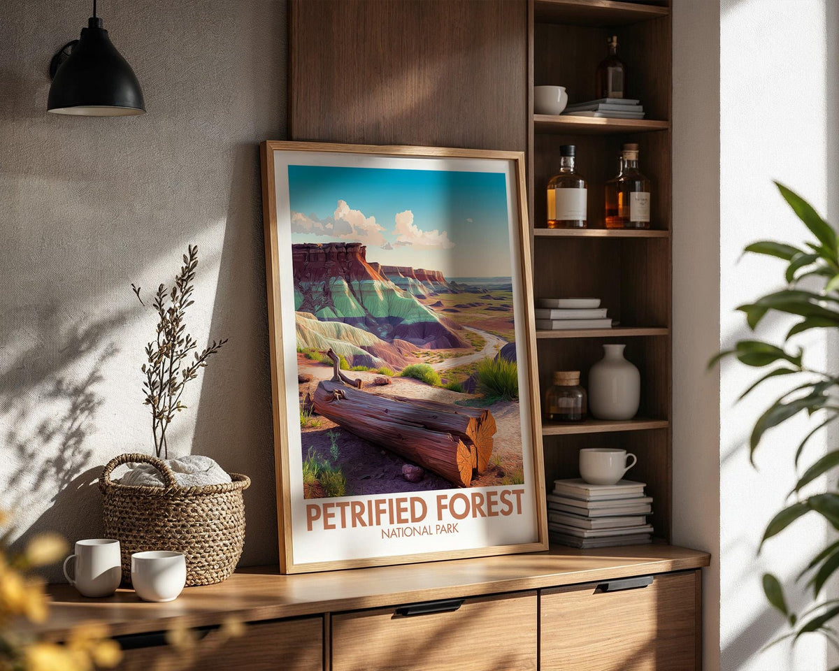 Petrified Forest National Park Poster - WanderWall