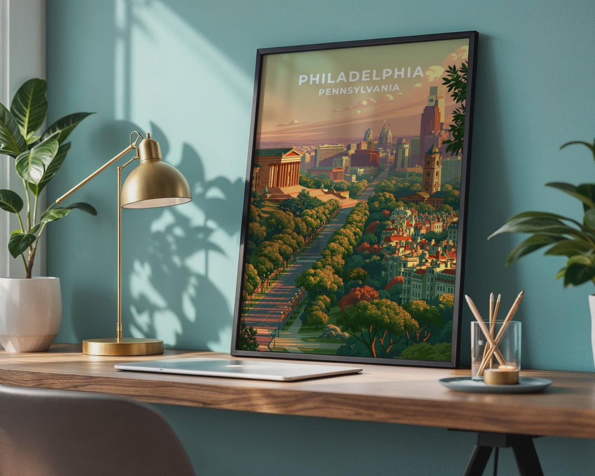 Philadelphia Poster - WanderWall