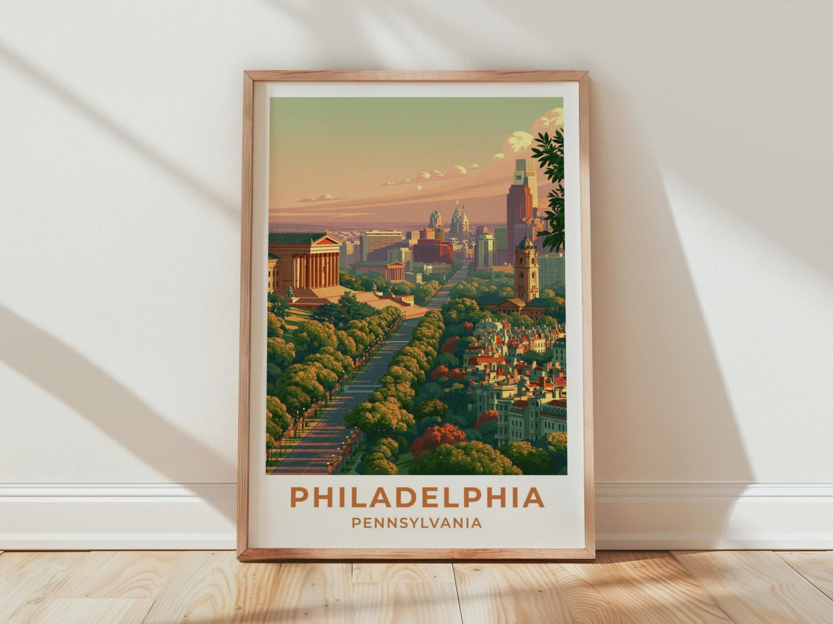 Philadelphia Poster - WanderWall
