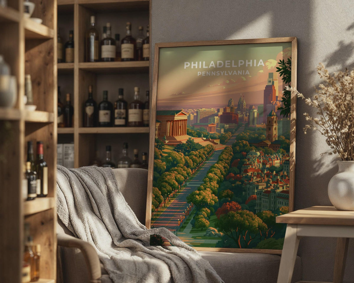 Philadelphia Poster - WanderWall