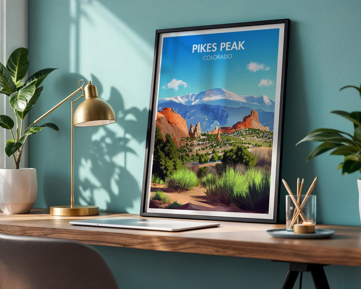 Pikes Peak Poster - WanderWall