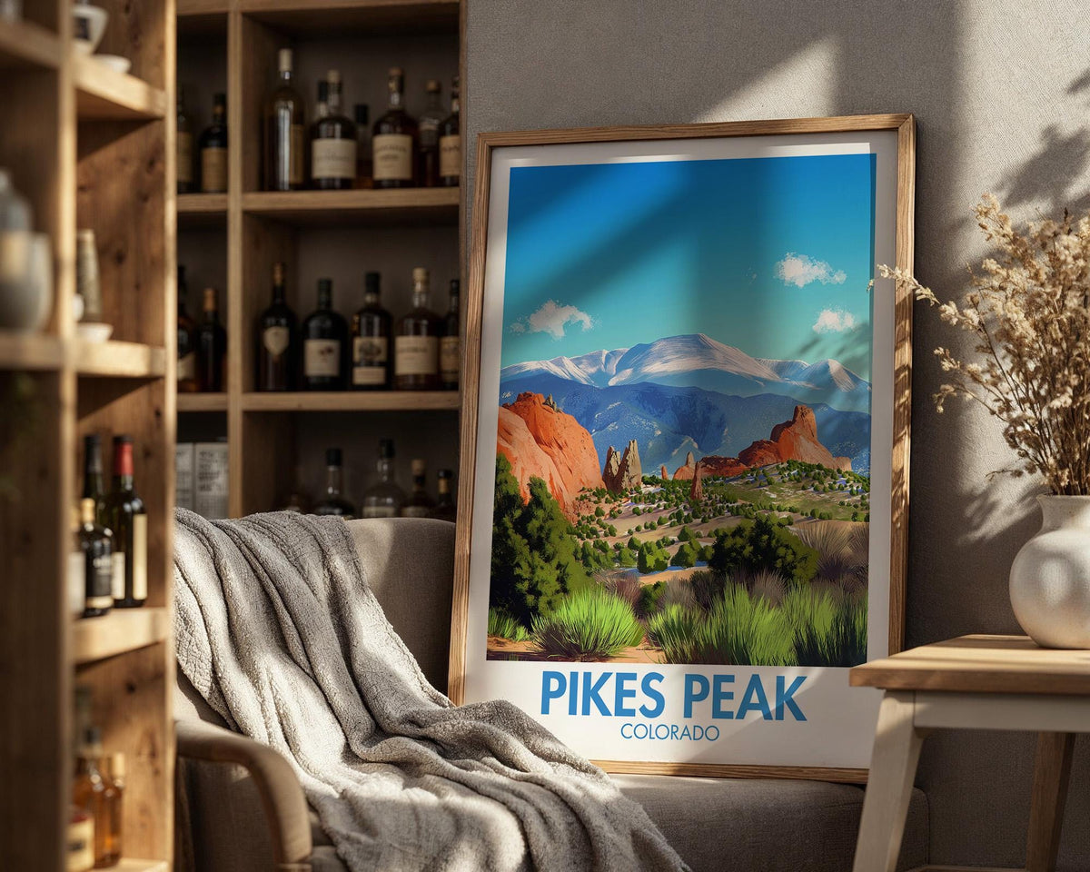 Pikes Peak Poster - WanderWall