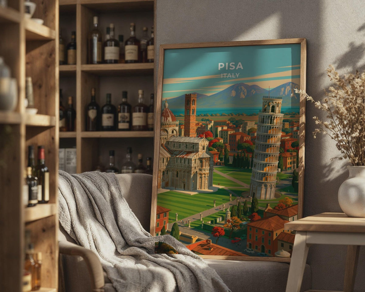Pisa Poster - WanderWall