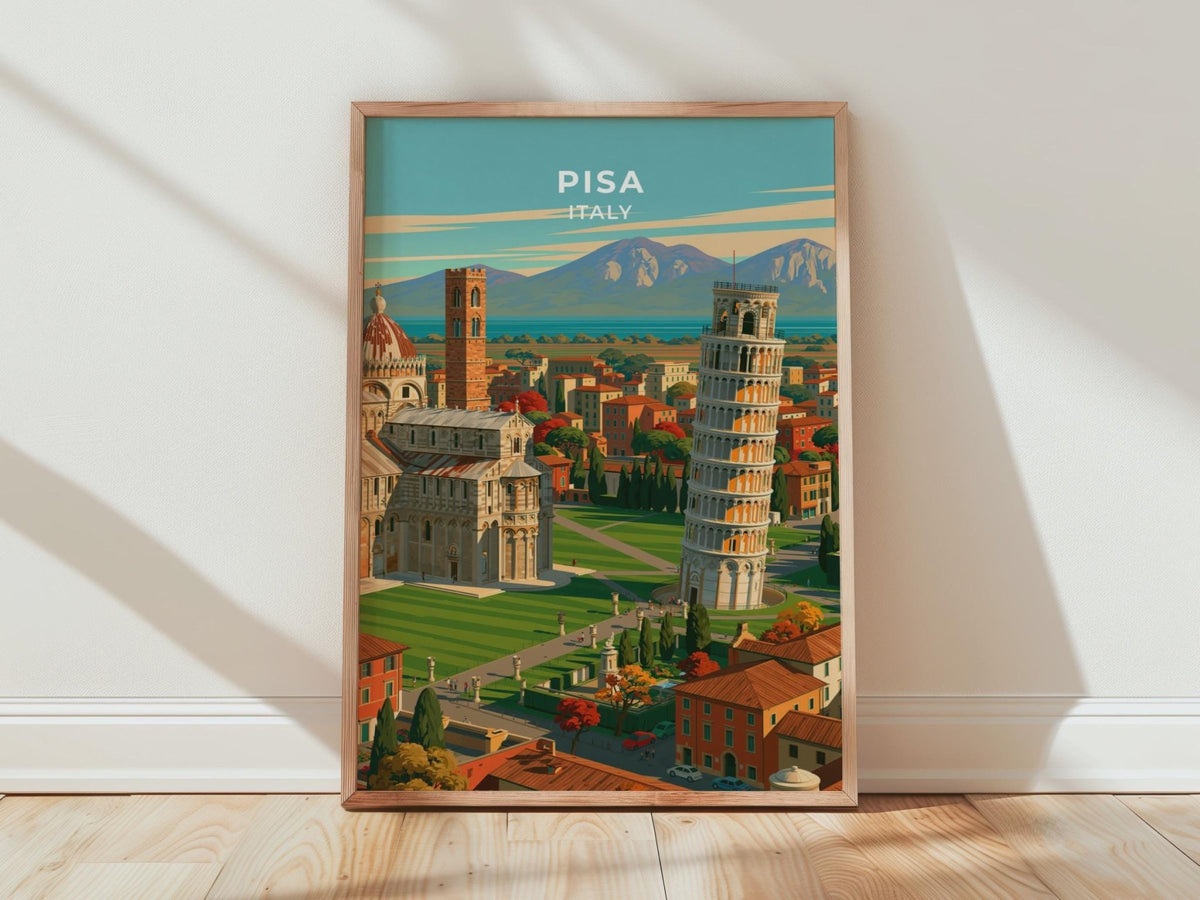 Pisa Poster - WanderWall