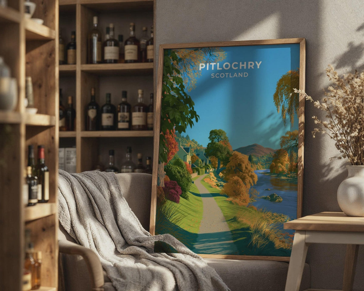 Pitlochry Poster - WanderWall